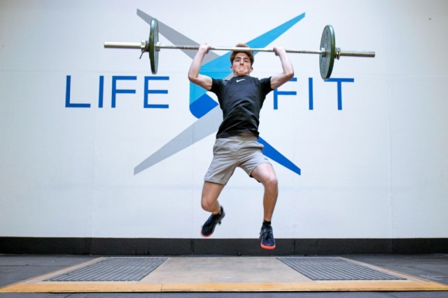 LifeFit Olympic weightlifting competition 2021.